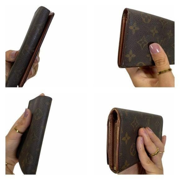 Authentic Louis Vuitton Wallet Porte Monnaie Billets Tresor LV Vintage - Picture 8 of 12